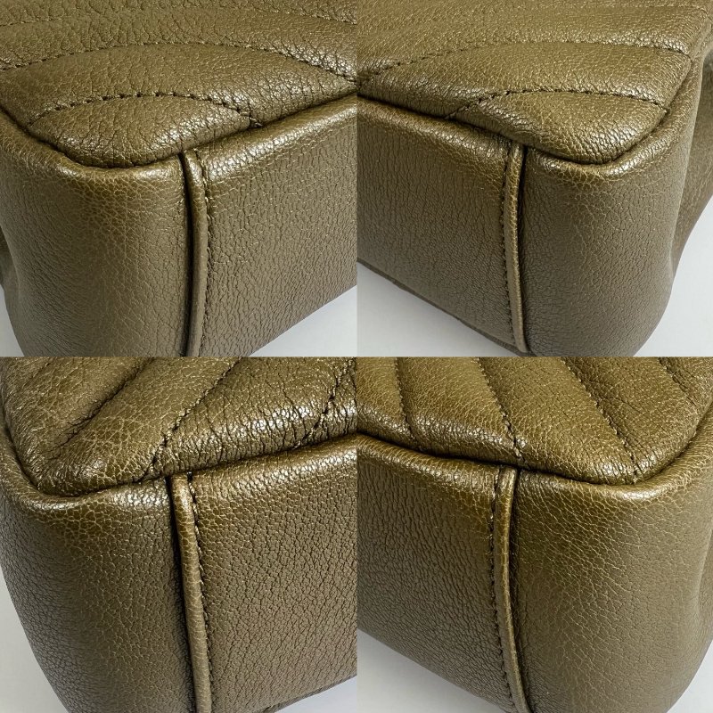 YSL 綠PARIS Collage學院包-11