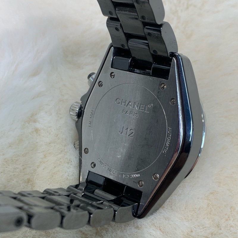 Chanel J12 黑陶瓷H0940 三圈計時 I861-4