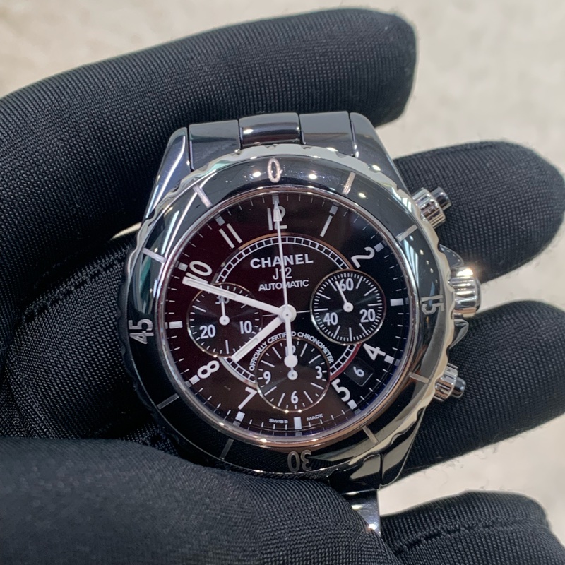 Chanel J12 黑陶瓷H0940 三圈計時 I861-8