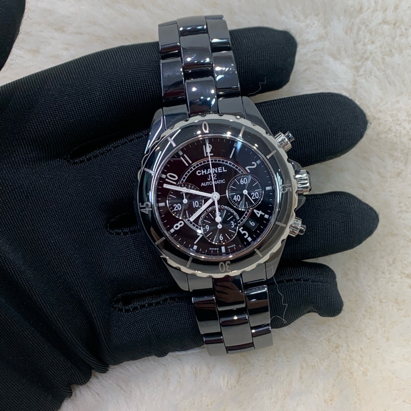 Chanel J12 黑陶瓷H0940 三圈計時 I861-9