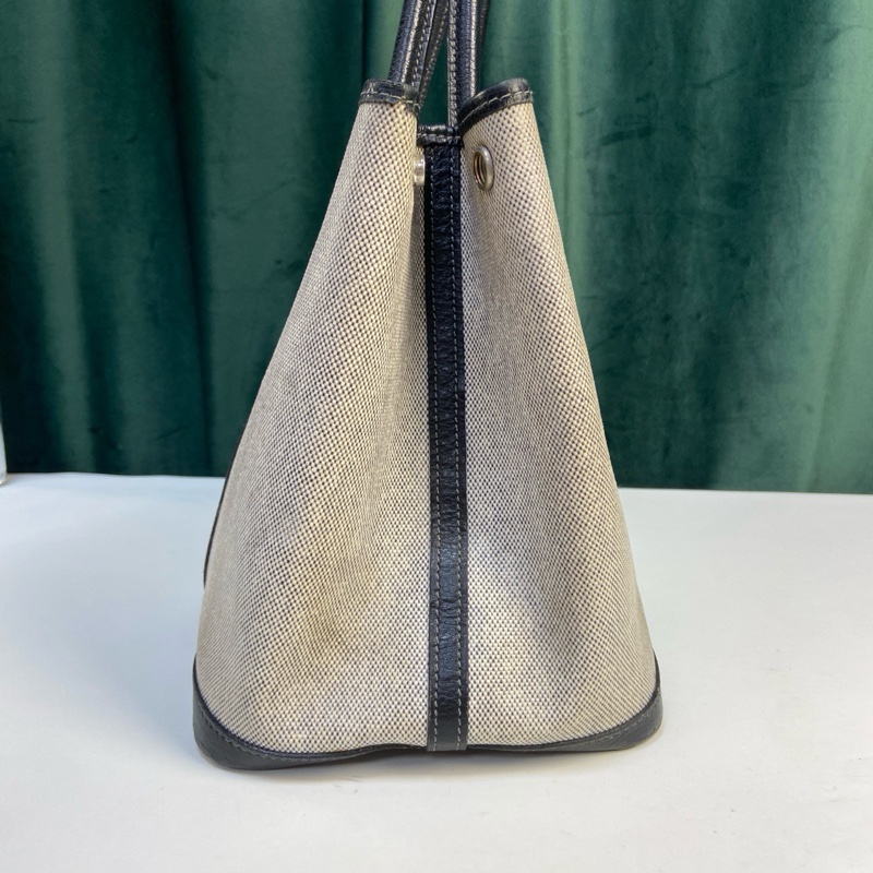 【99新✨全網最低價】Hermes/愛馬仕 花園包 中古 Garden Party 36 經典保值熊貓色-2