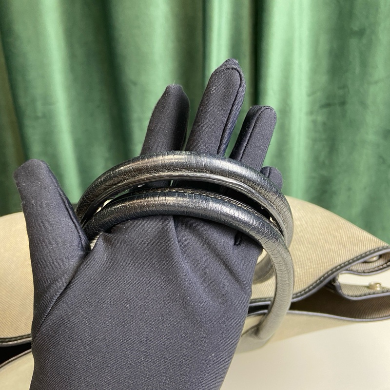 【99新✨全網最低價】Hermes/愛馬仕 花園包 中古 Garden Party 36 經典保值熊貓色-7