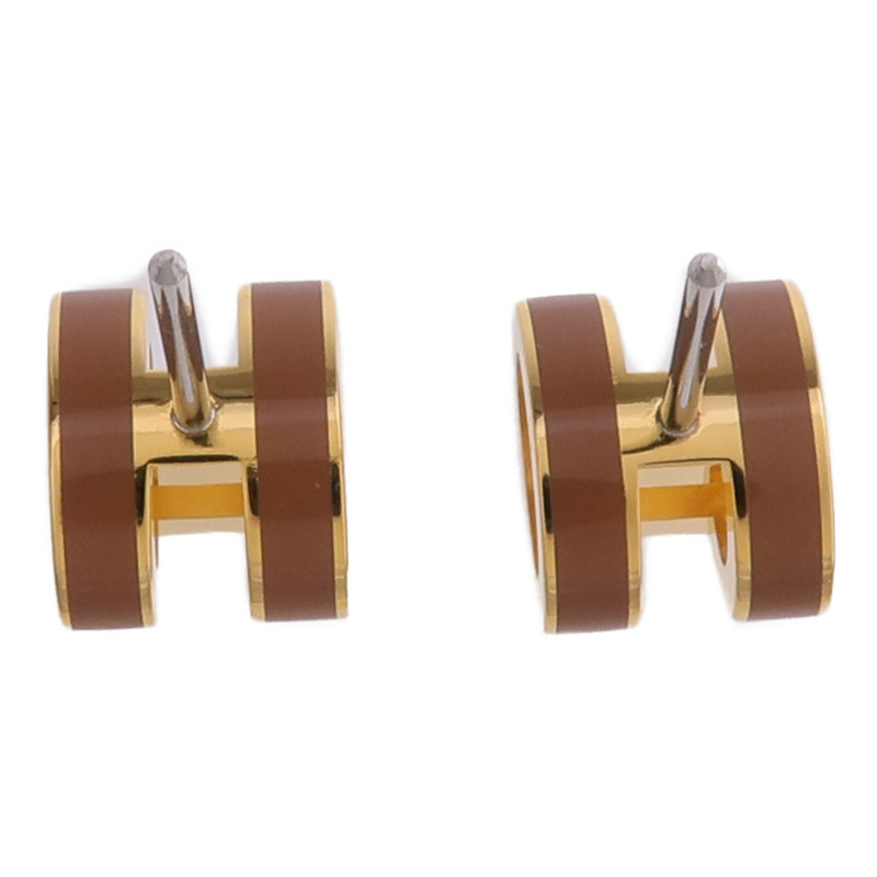 HERMES 金屬Mini Pop H Earrings耳環-2
