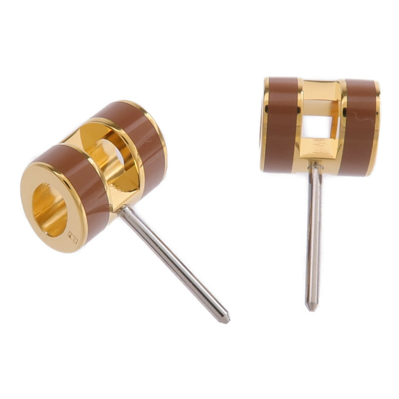 HERMES 金屬Mini Pop H Earrings耳環-3