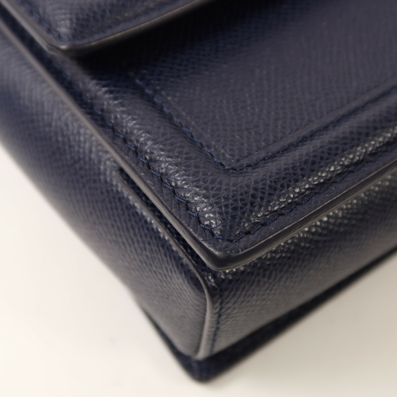 Salvatore Ferragamo 牛皮皮革Vara Bow金扣鏈帶肩背袋-9