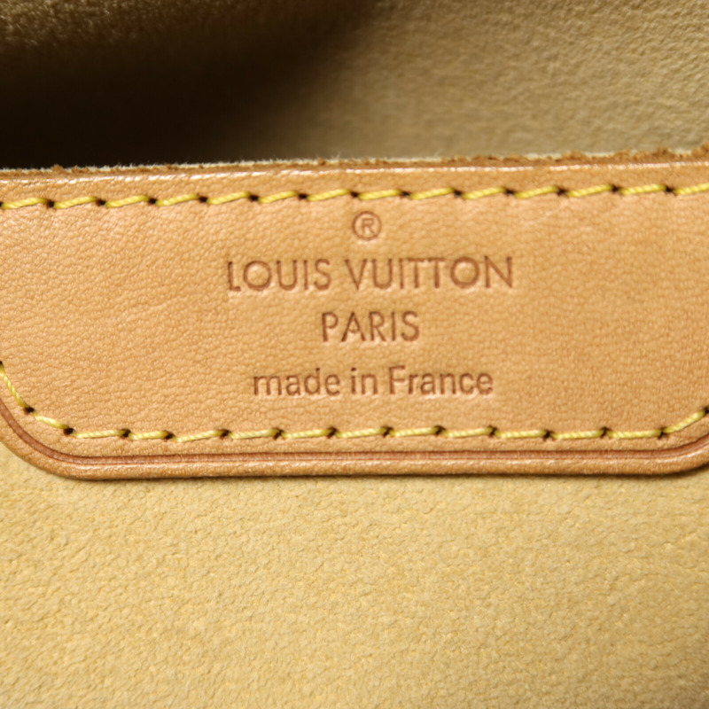LOUIS VUITTON Monogram Retiro PM金扣手挽肩背兩用袋棕色-5