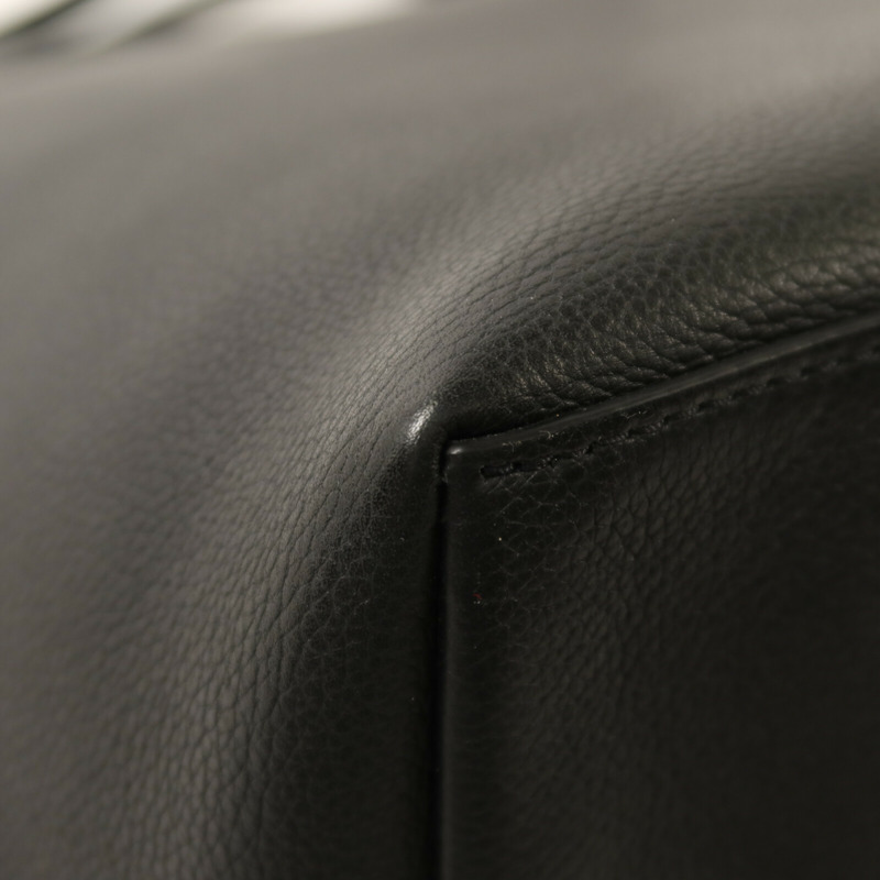 LOUIS VUITTON 牛皮皮革Lockme Go銀扣手挽袋-13