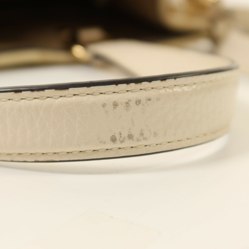 COACH 帆布/皮革2 way Shoulder金扣手挽肩背兩用袋-14