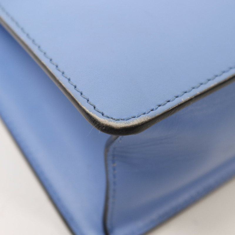 GUCCI 牛皮皮革Sylvie金扣肩背袋-10