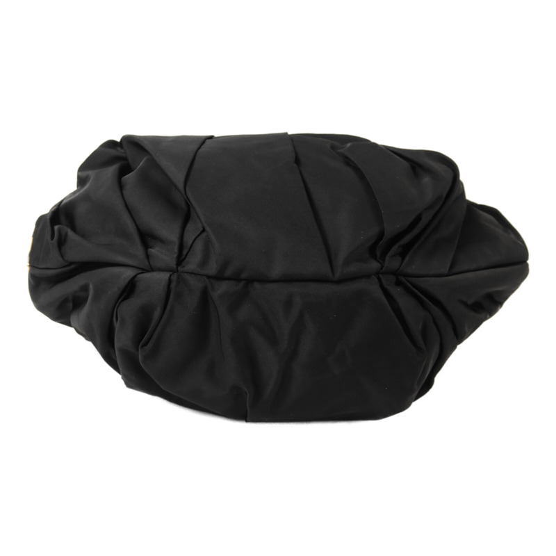 PRADA 尼龍Hobo Bag金扣手挽袋-3