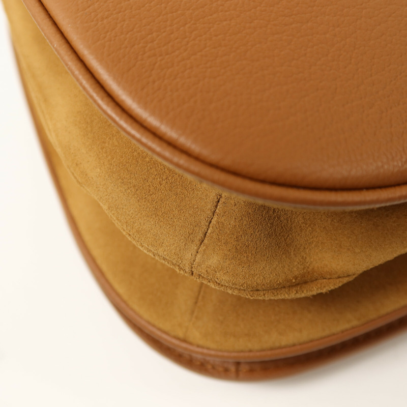 SEE BY CHLOE 牛皮皮革/麂皮皮革Shoulder Bag金扣肩背袋-13