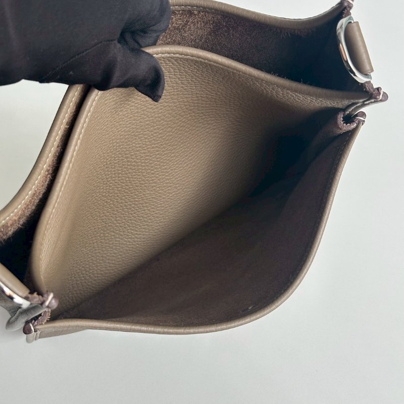 99新🆕 有購證🙌🏻 Hermès 愛馬仕 Evelyne 29 大象灰銀釦-10