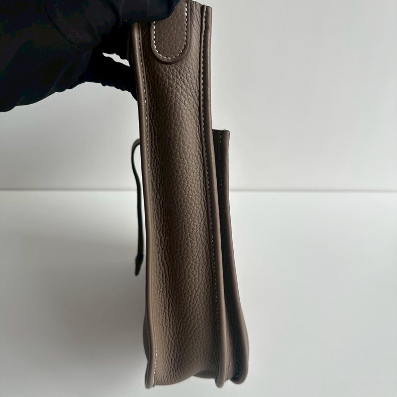 99新🆕 有購證🙌🏻 Hermès 愛馬仕 Evelyne 29 大象灰銀釦-11