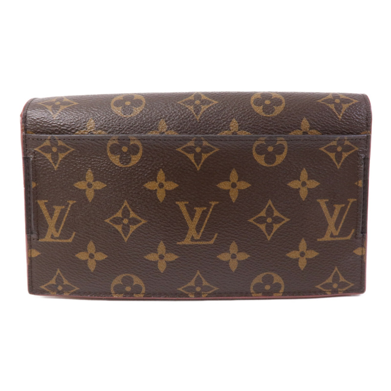 LOUIS VUITTON MonogramS Lock Belt Pouch PM金扣腰包-1