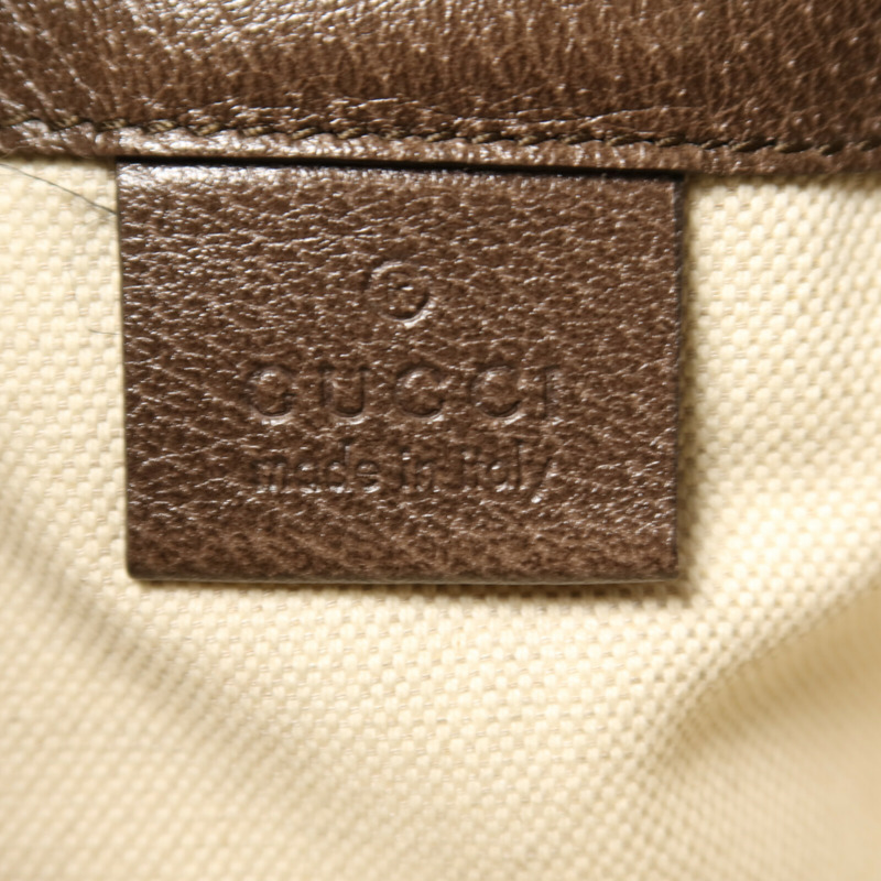 GUCCI 塗層帆布Ophidia Bucket Bag金扣肩背袋-5