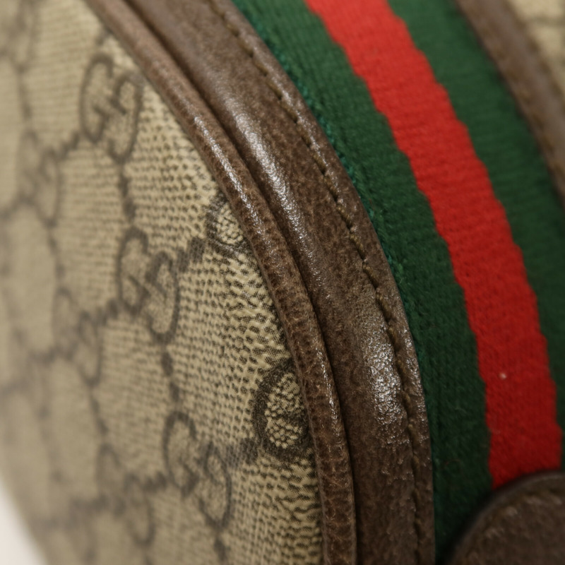 GUCCI 塗層帆布Ophidia Bucket Bag金扣肩背袋-11