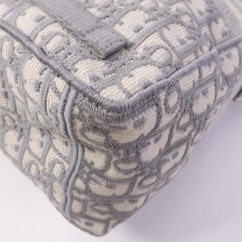 Dior 帆布Medium Diorcamp Bag銀扣肩背袋-10