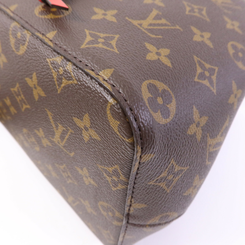 LOUIS VUITTON Monogram Neo Noe Bucket Bag金扣肩背袋Coquelicot-8