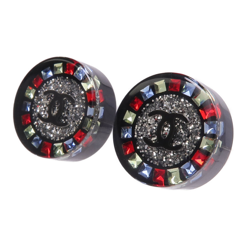 CHANEL PVC/金屬Earrings耳環-1