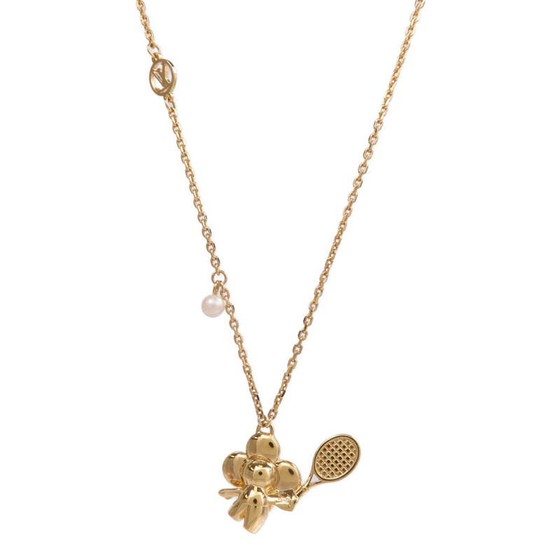 LOUIS VUITTON 金屬Vivienne On The Court項鍊-1