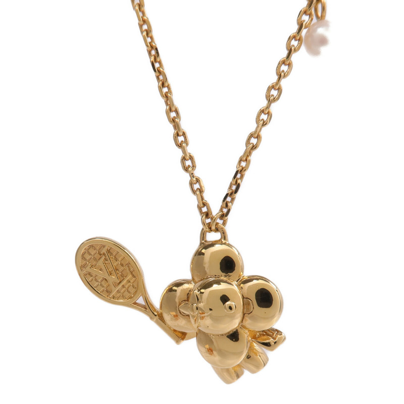 LOUIS VUITTON 金屬Vivienne On The Court項鍊-2