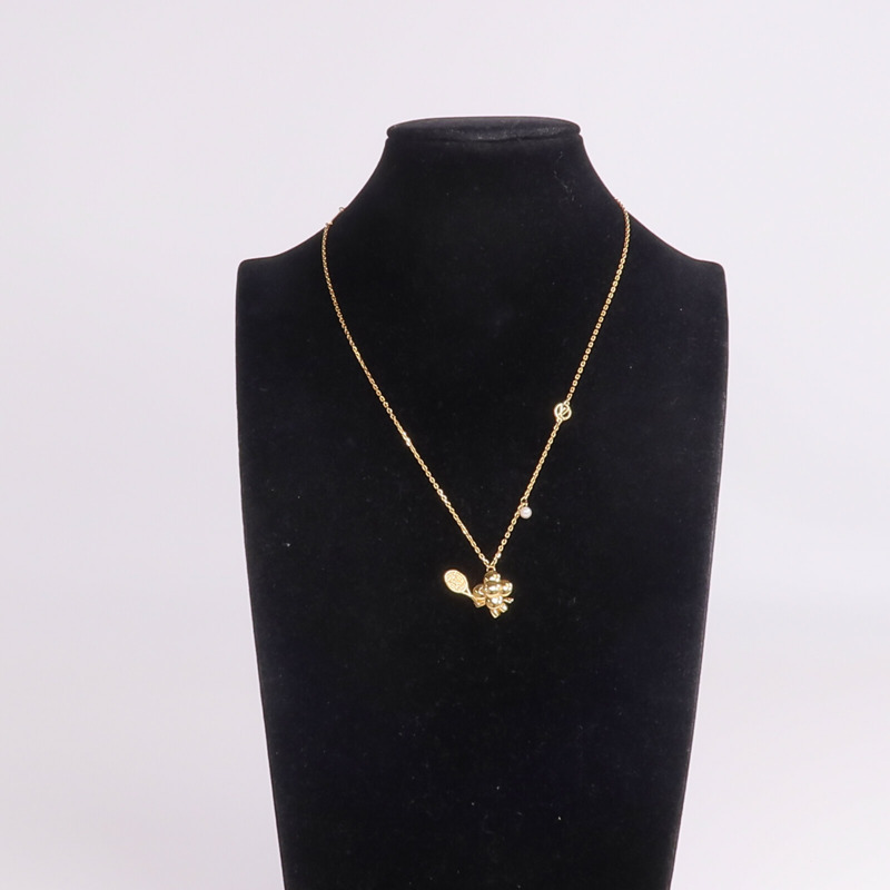 LOUIS VUITTON 金屬Vivienne On The Court項鍊-7