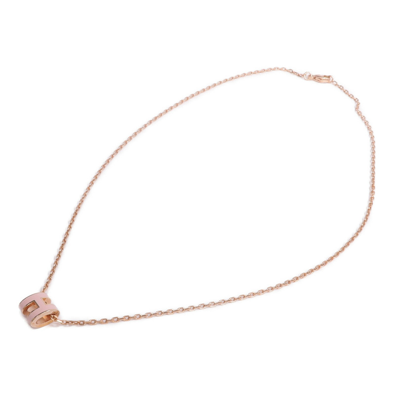 HERMES 金屬Mini Pop H Necklace項鍊-3