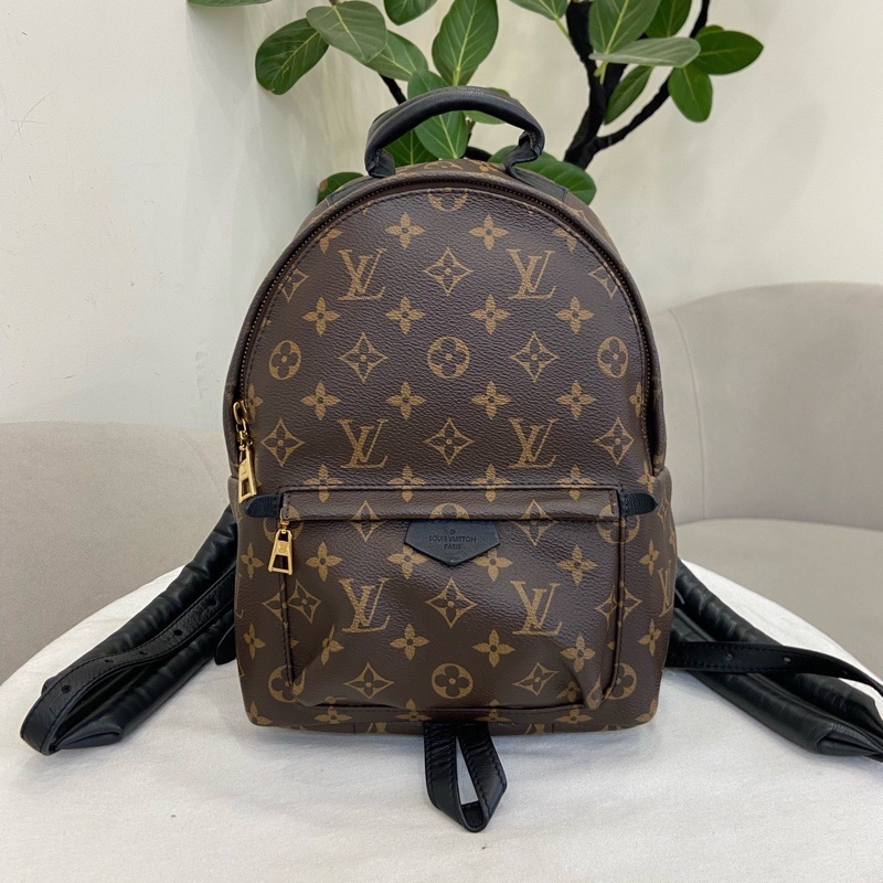 LV老花小號雙肩包小書包-0