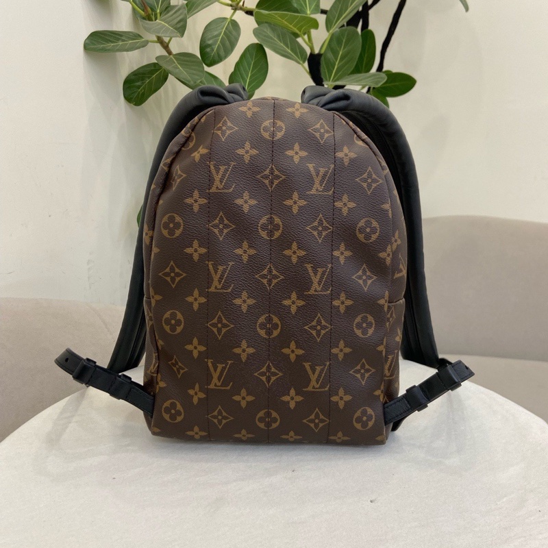 LV老花小號雙肩包小書包-1