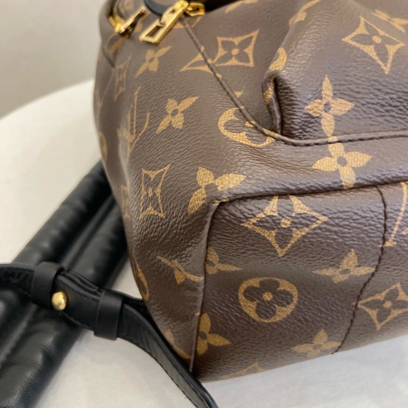 LV老花小號雙肩包小書包-4