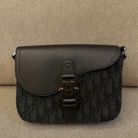 DIOR saddle黑馬鞍小號