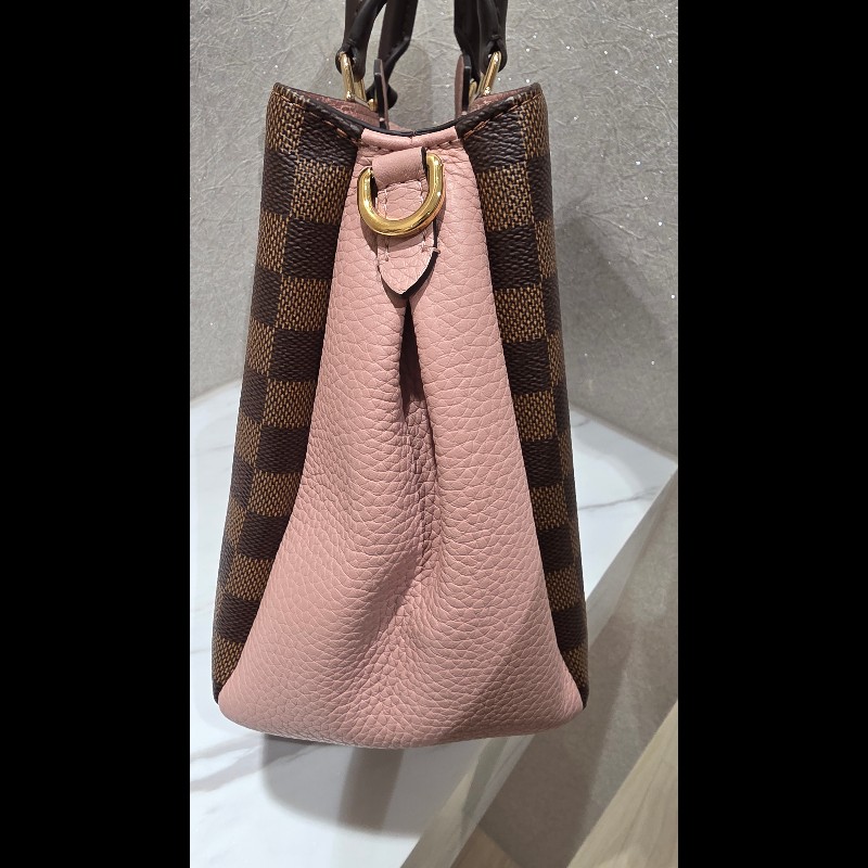 Louis Vuitton LV N41674 Brittany 棋盤格紋皮革鎖組兩用包 -2