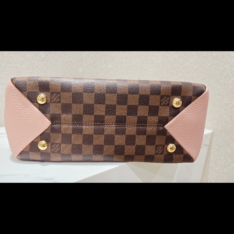 Louis Vuitton LV N41674 Brittany 棋盤格紋皮革鎖組兩用包 -7