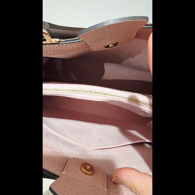 Louis Vuitton LV N41674 Brittany 棋盤格紋皮革鎖組兩用包 -8