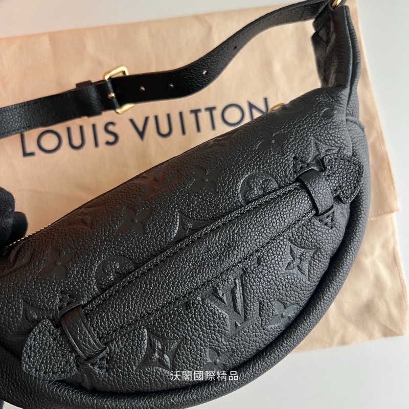 LV黑色印花腰包男女同款 M44812-3