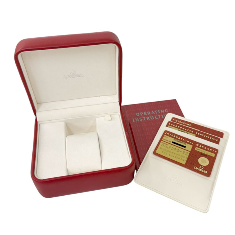 歐米茄海馬系列計時腕錶,不銹鋼材質,型號25982000,自動上鍊,拋光處理,80238XXX,男士腕錶,一年保修,二手-10