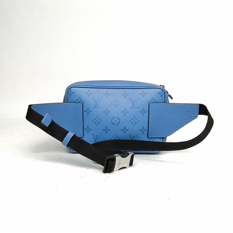 LOUIS VUITTON Outdoor腰包胸包藍色牛皮-2