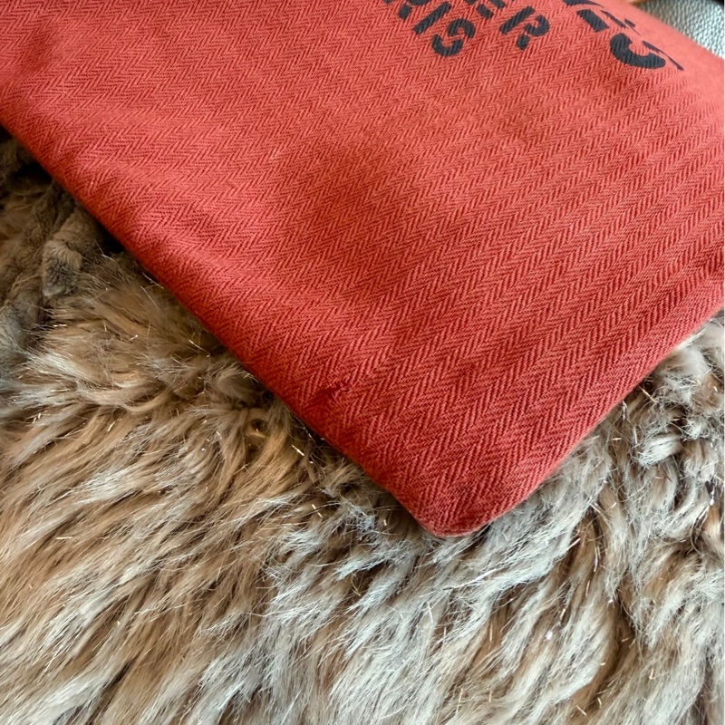 愛馬仕 斜背包 酒紅色帆布包Hermès Aline Grooming Bag-29