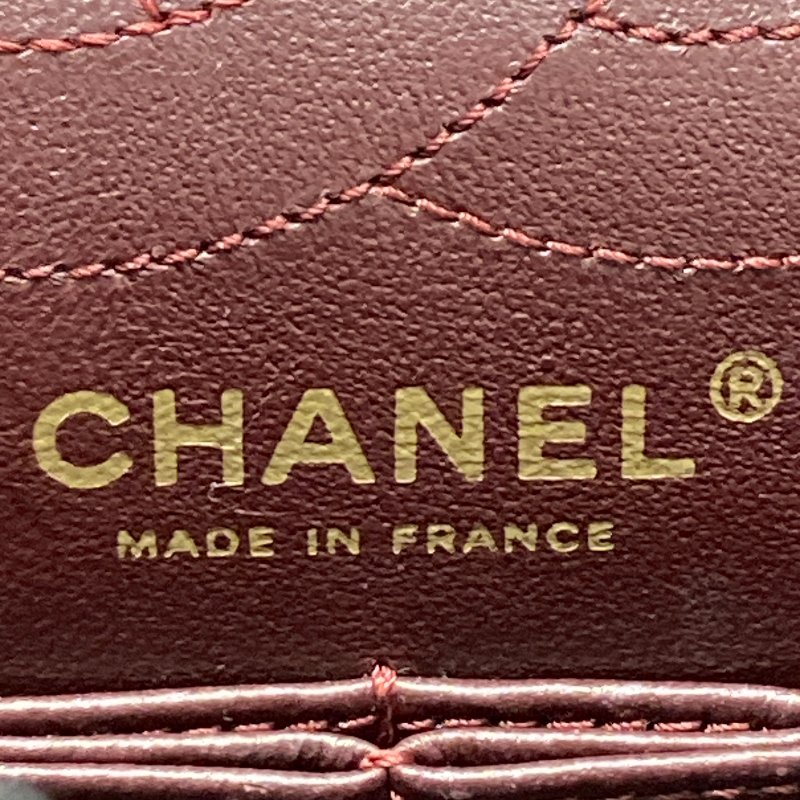 CHANEL 香奈兒 2.55 經典翻蓋側背包 油蠟小牛皮 黑色 金釦-13