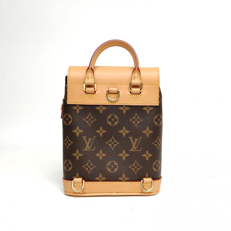 LOUIS VUITTON 老花PVC晶片Sohomini小書包-2