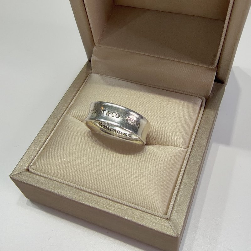 Tiffany 1837系列925純銀戒指-1