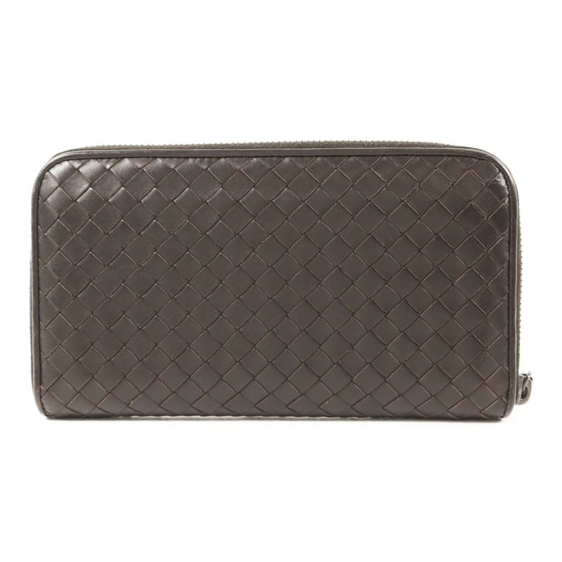 BOTTEGA VENETA 羊皮皮革Long Round Wallet長錢包-1