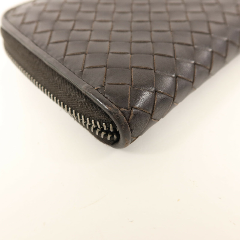 BOTTEGA VENETA 羊皮皮革Long Round Wallet長錢包-11