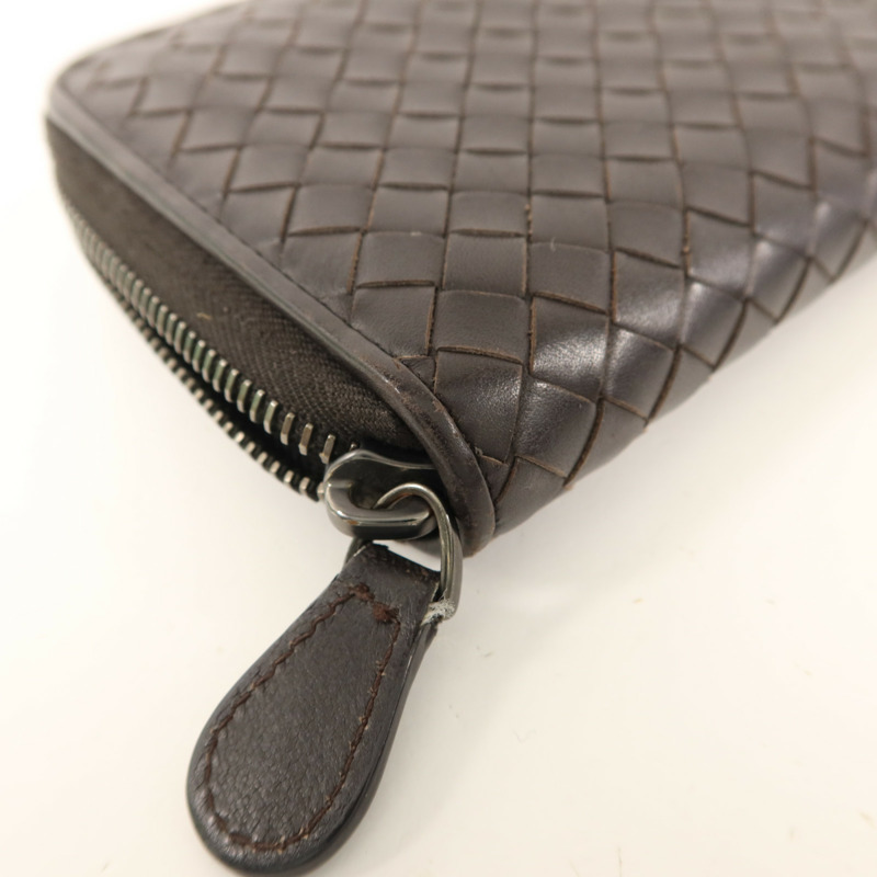BOTTEGA VENETA 羊皮皮革Long Round Wallet長錢包-13