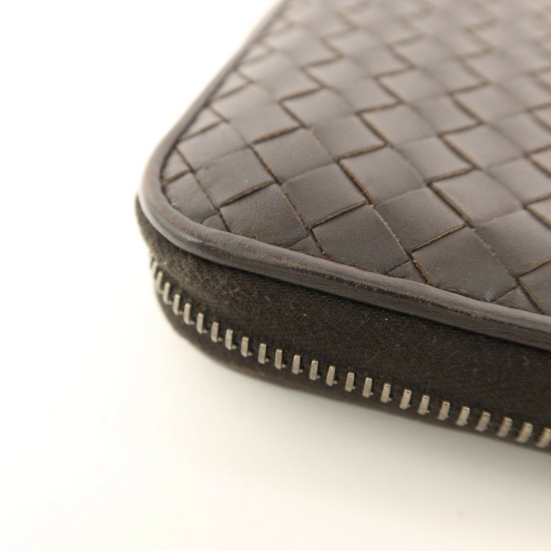 BOTTEGA VENETA 羊皮皮革Long Round Wallet長錢包-14