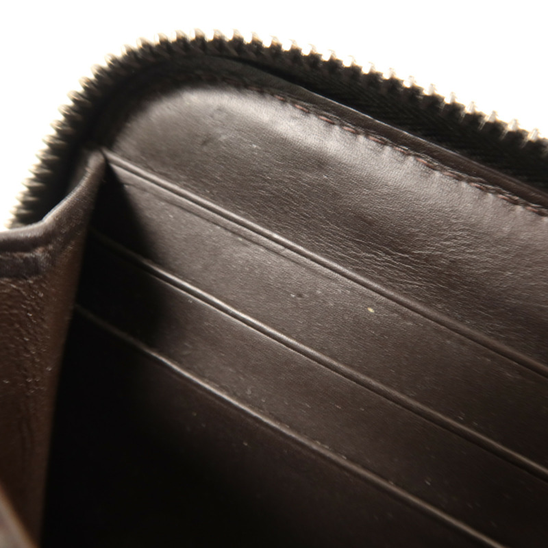 BOTTEGA VENETA 羊皮皮革Long Round Wallet長錢包-16