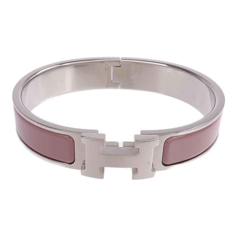 HERMES 金屬/琺瑯Clic H手鐲-1