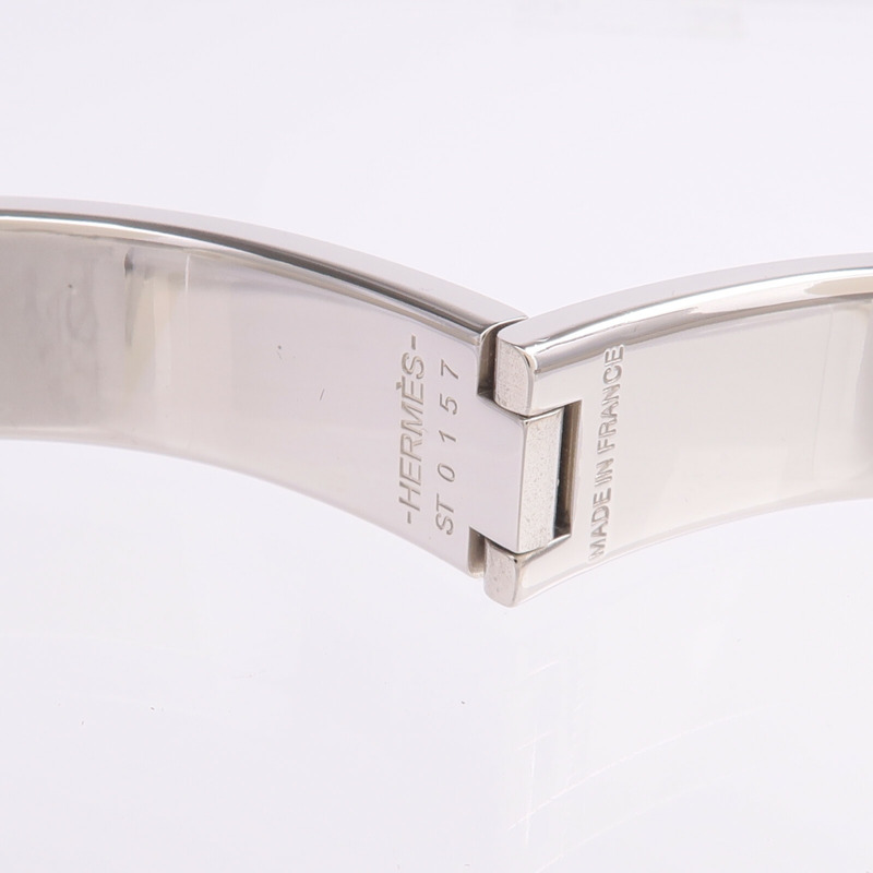 HERMES 金屬/琺瑯Clic H手鐲-8