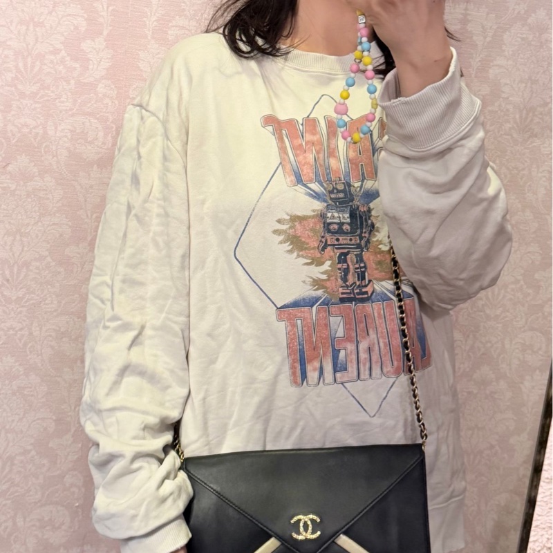 香奈兒 黑色皮革 翻蓋手拿包 信封包 斜背包 chanel clutch bag-2