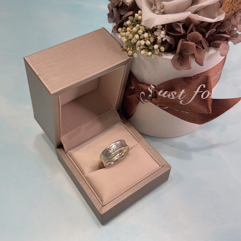 Tiffany 1837系列純銀戒指-0